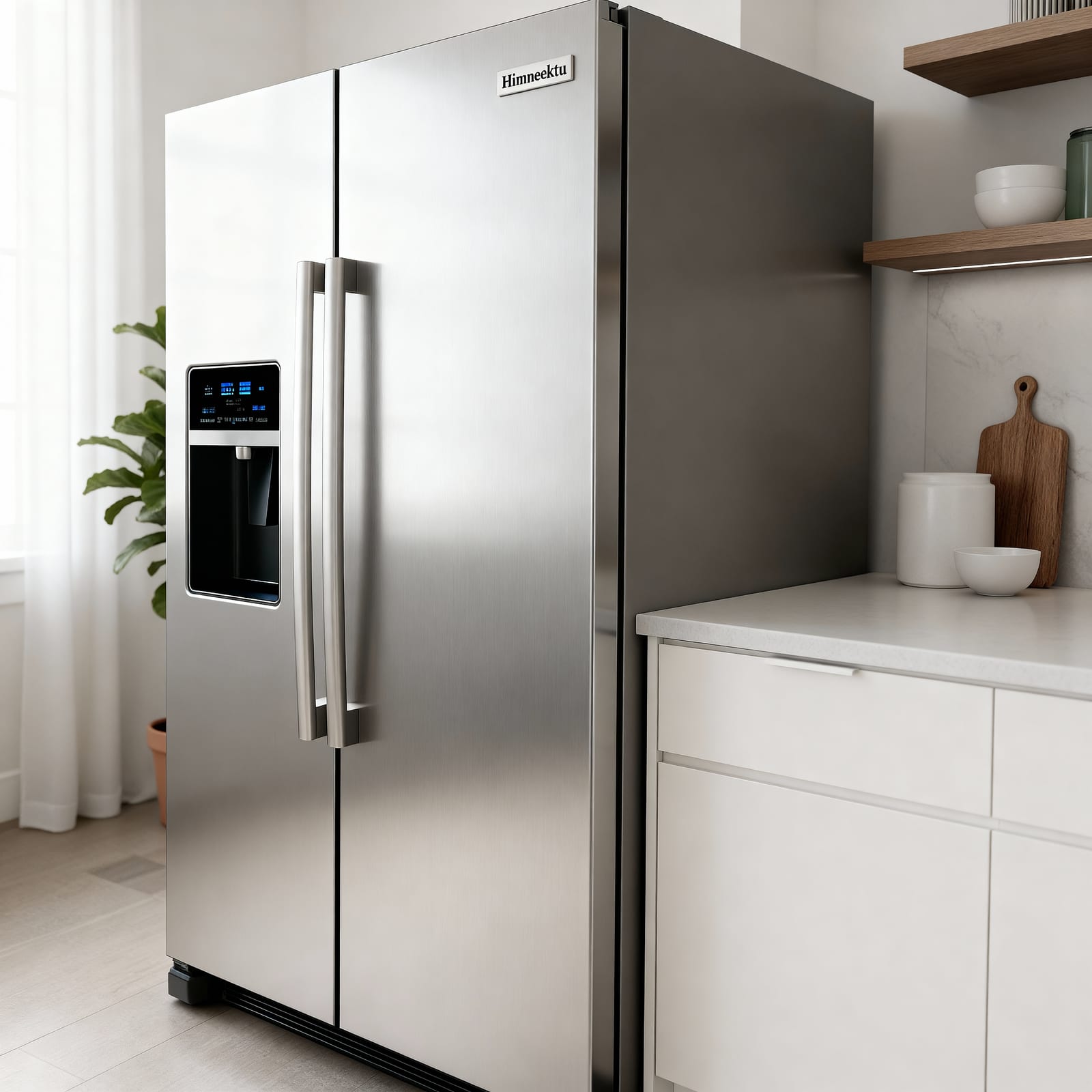 Technician repairing refrigerator in Los Angeles